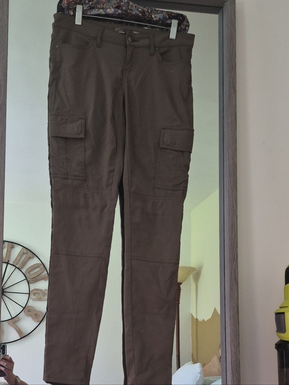 Prana Women's Olive Brown Cargo Pants
